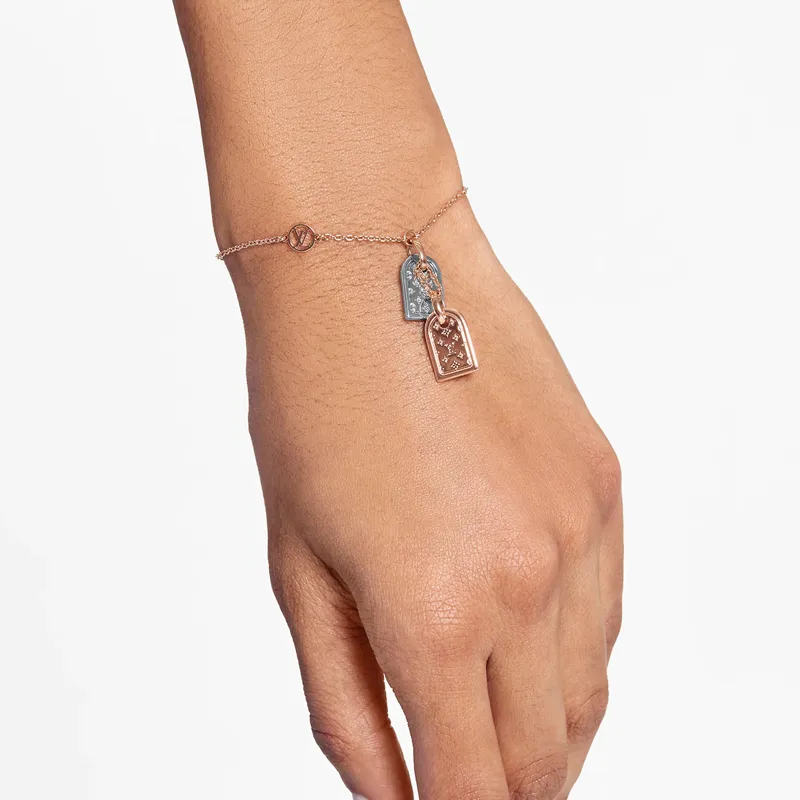 LOUIS VUITTON Nanogram Tag Bracelet-1