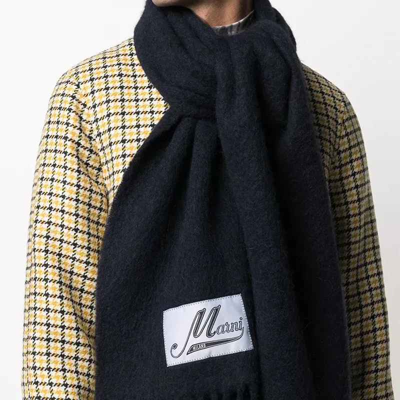 MARNI Brushed Alpaca Scarf-2