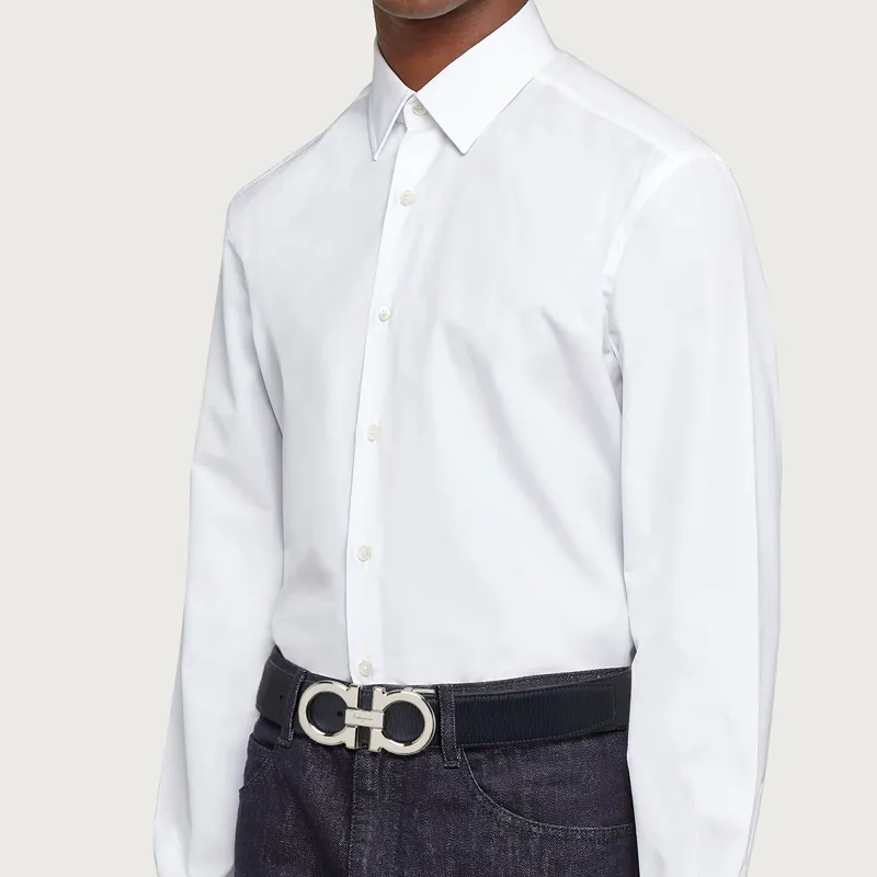 Ferragamo Gancini Reversible Buckle Belt-4