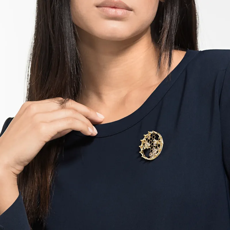 Swarovski Bee A Queen Brooches Women's-4