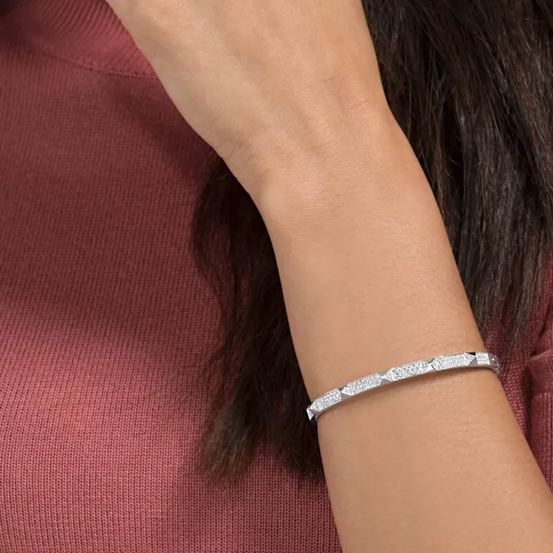 Swarovski Swarovski Crystal Bangles Women's Silver-3