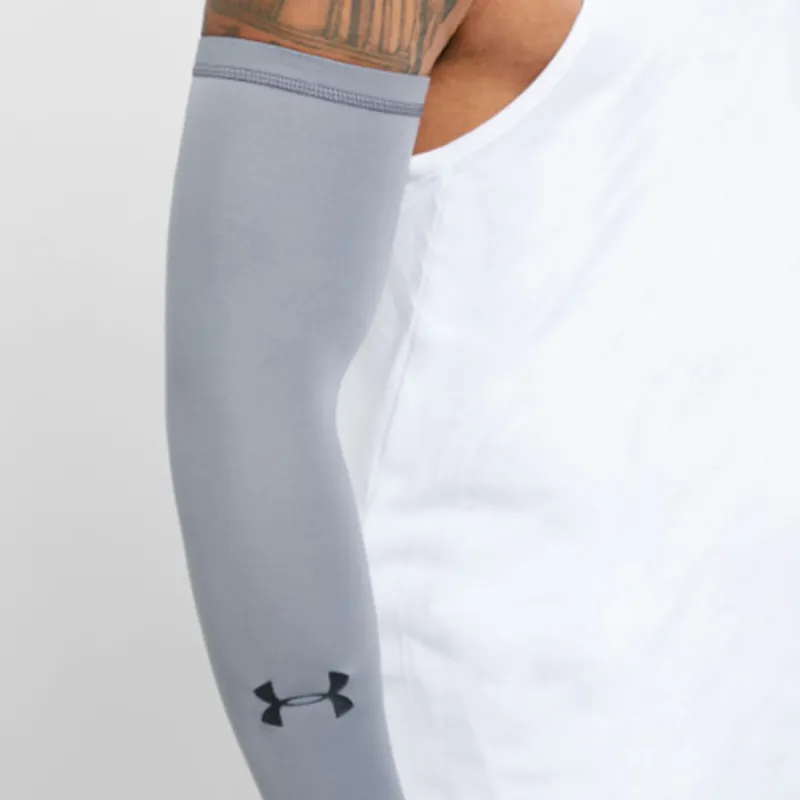 Under Armour Sun Protection Sleeves Unisex Gray-2