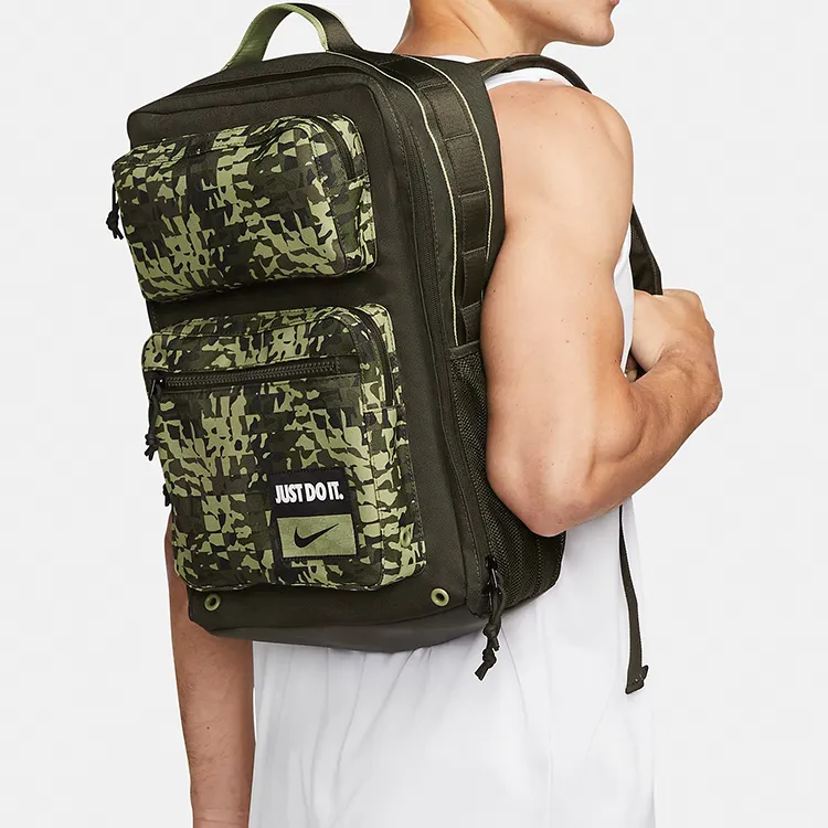 Nike Polyester Backpack Regular Unisex Green-5