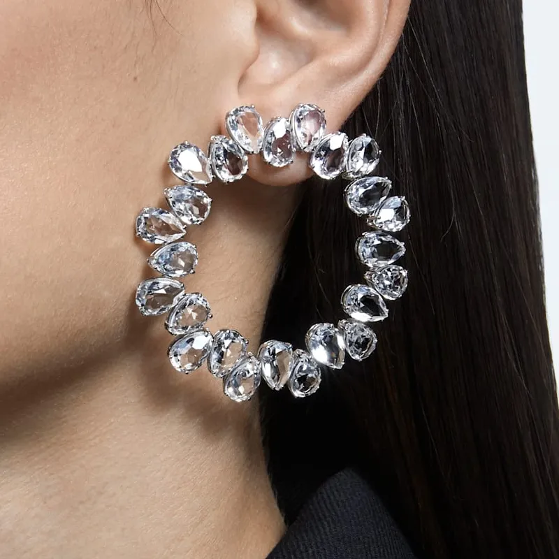 Swarovski Millenia Crystal Circle Earrings-1