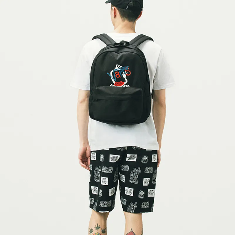 Vans Canvas Backpack Unisex Multicolor-4