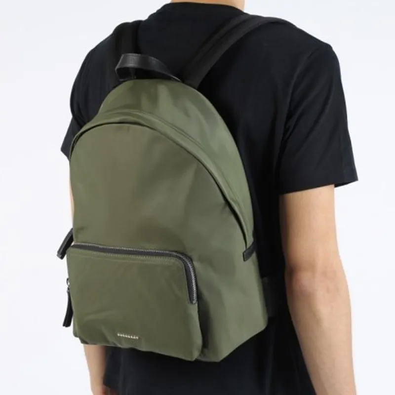 Burberry Nylon Backpack Green-8