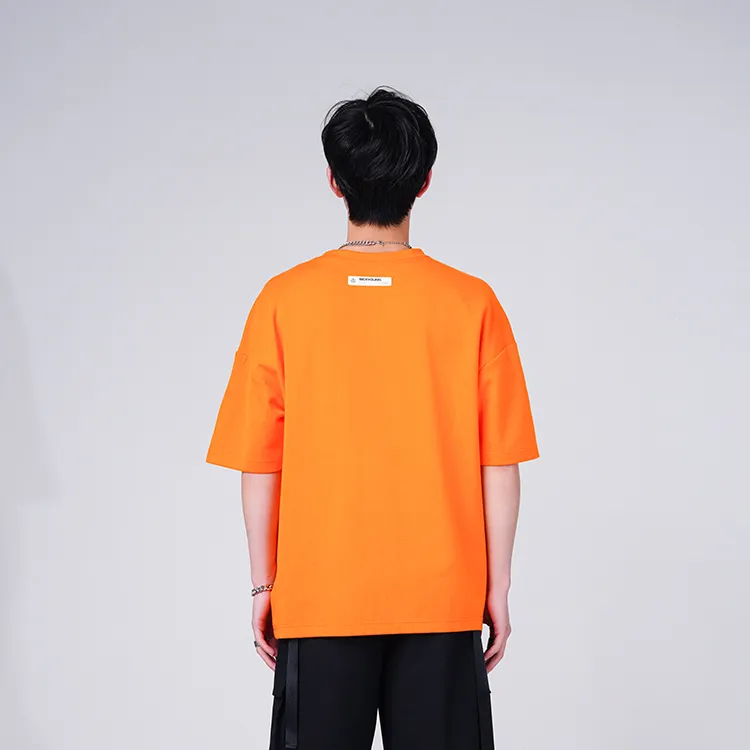RICKYOUNG T-Shirt Unisex Neon Orange-2