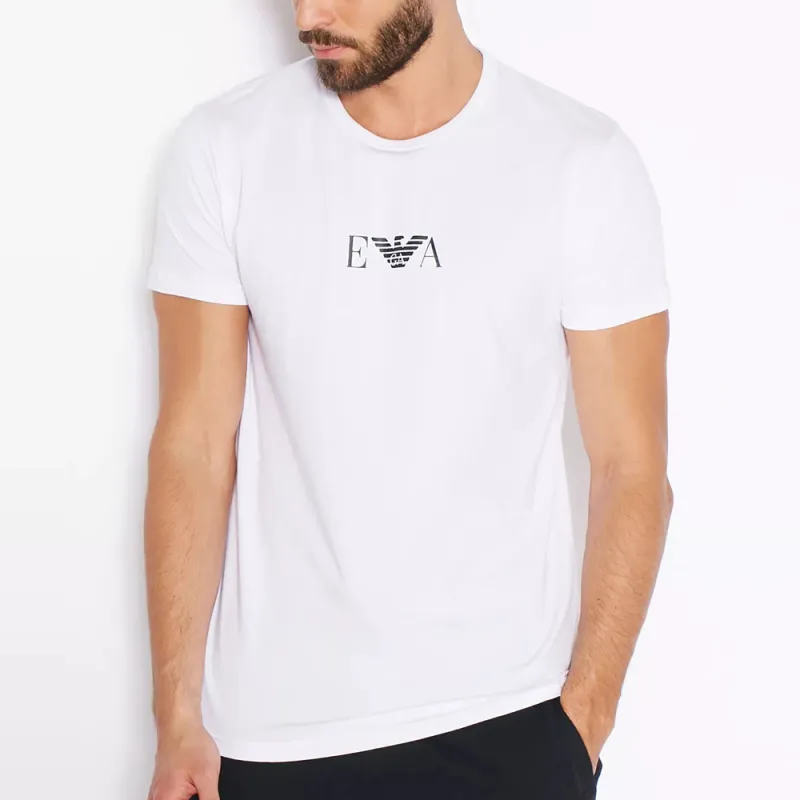 EMPORIO ARMANI Two-Pack Of Logo Monogram Underwear T-Shirts-4