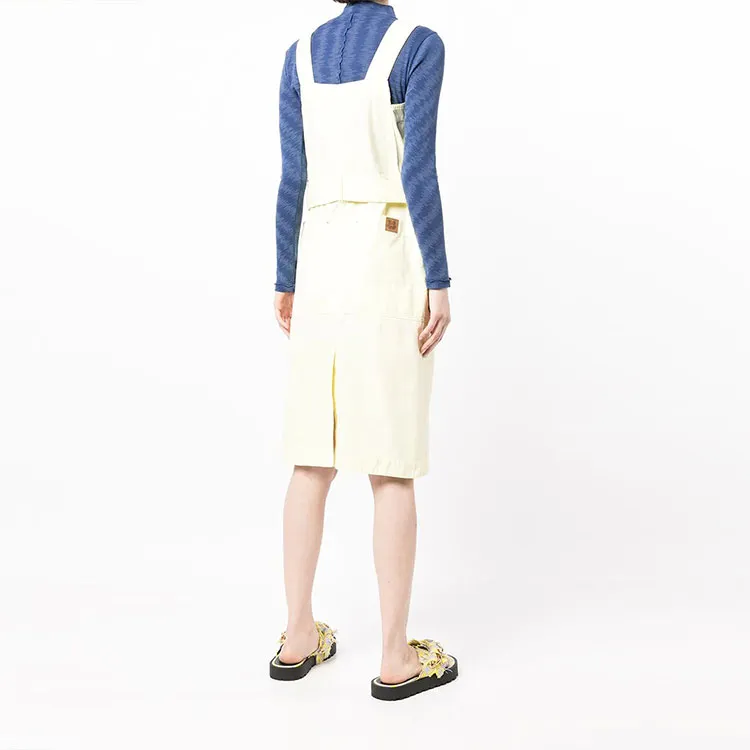 KENZO Belted Denim Midi Dress-2