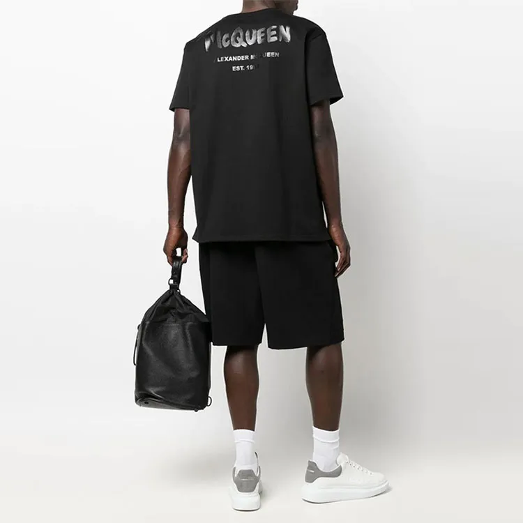Alexander McQueen FW22 T Shirt Men's Black-2