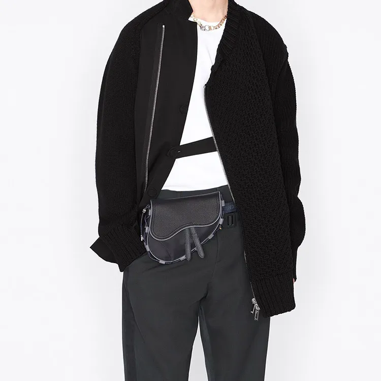 Sacai X DIOR Saddle Fanny Packs-5