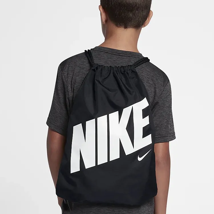Nike Polyester With Fabric Storage Bag Backpack Regular Unisex Black-4