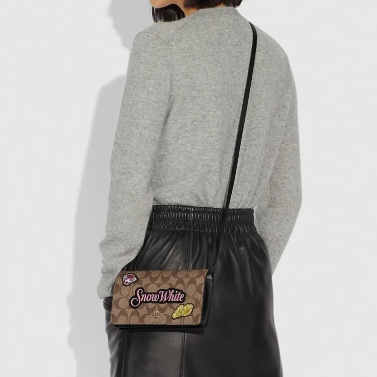 Disney X COACH Foldover Crossbody Bags-6