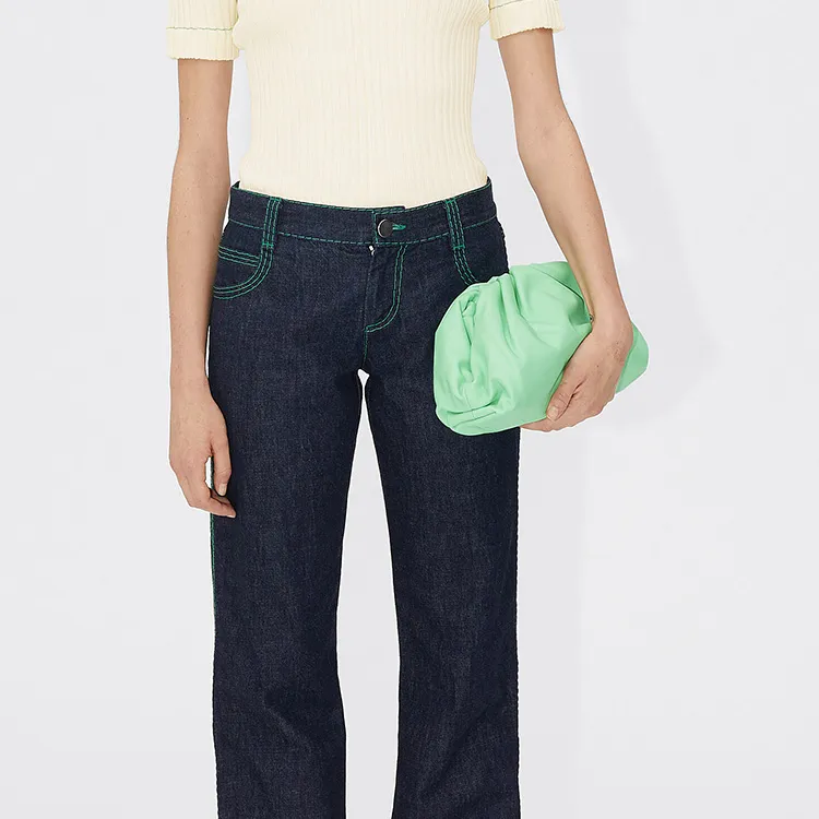 Bottega Veneta Teen Pouch Wasabi-3