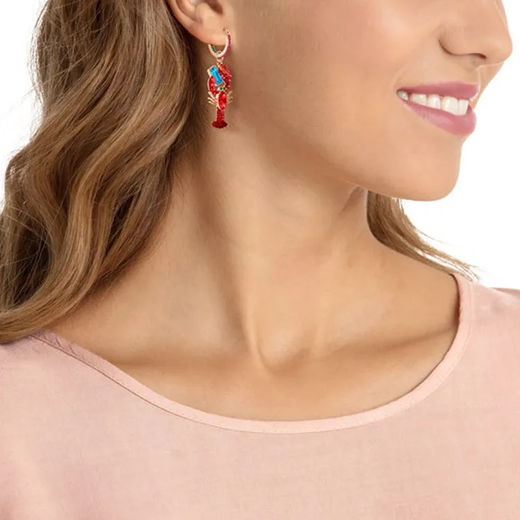 Swarovski Ocean Earrings Women's Multicolor-3