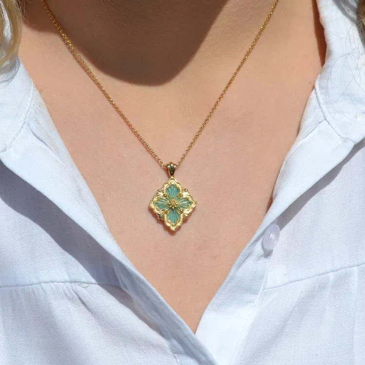 BUCCELLATI 18K Gold Necklaces Women's Gold-3