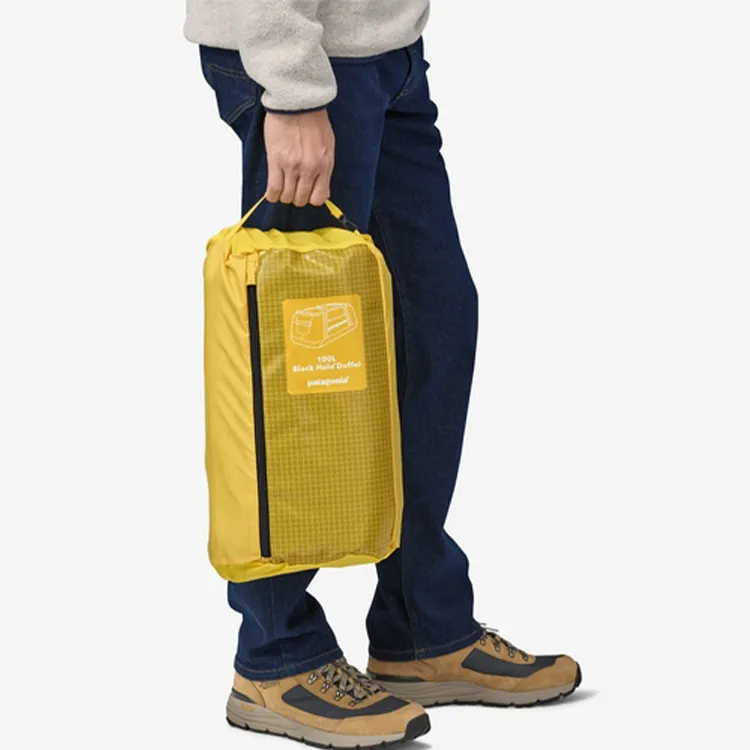 Patagonia TPU Recycled Polyester Handbags Travel Bags Unisex Sparkling Yellow-6