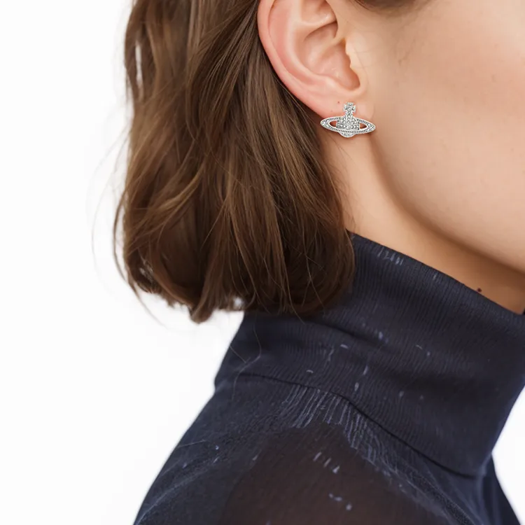 Vivienne Westwood Earrings Mini Bas Relief - POIZON
