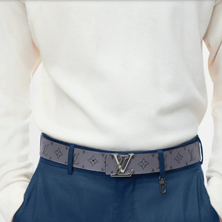 LOUIS VUITTON 2021 Lv Line 30mm Reversible Belt-3