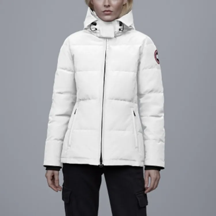 Canada Goose Chelsea Series Chelsea Whitehouse Down Jacket Winter Women's Beichun White-2
