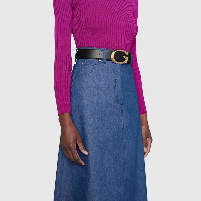 GUCCI Leather Belts Women's-2