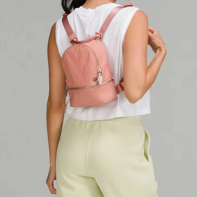 Lululemon Polyester Nylon Backpack Extra Mini Women's Pink-4