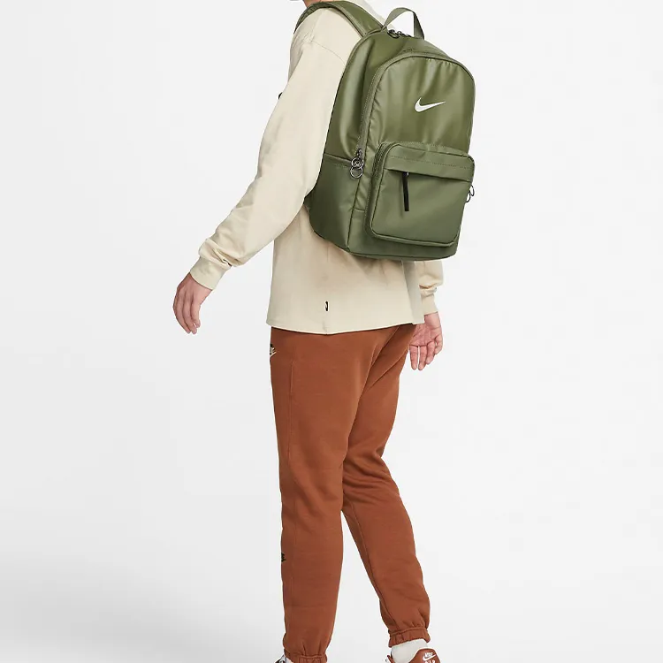 Nike Polyester Backpack Regular Unisex Olive-5