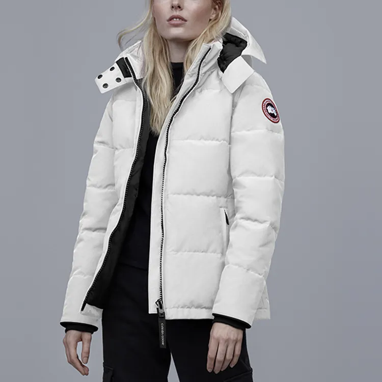 Canada Goose Chelsea Series Chelsea Whitehouse Down Jacket Winter Women's Beichun White-1