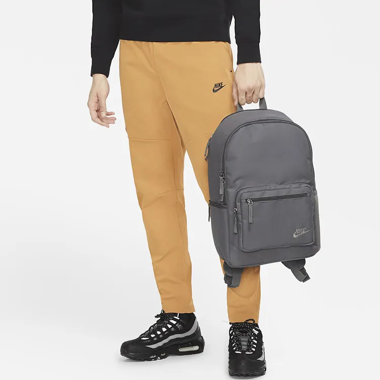 Nike Fabric Backpack Unisex Gray-4