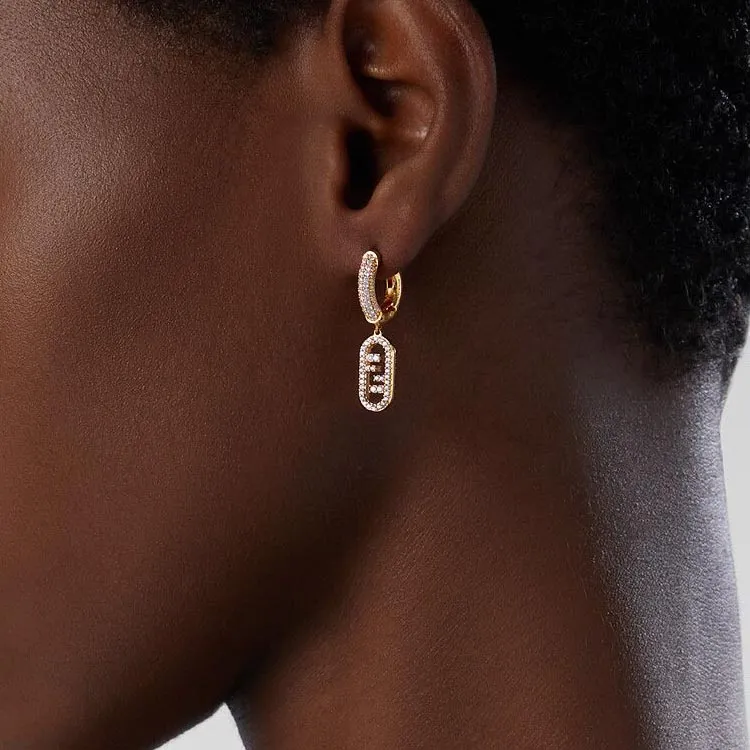 FENDI Earrings Women's Gold-1