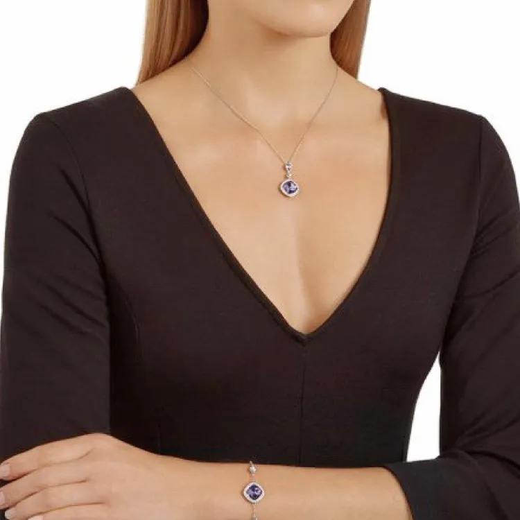 Swarovski Metal Necklaces Women's-4
