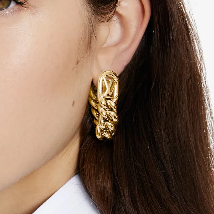 LOUIS VUITTON Lv Get Dressed Earrings-2