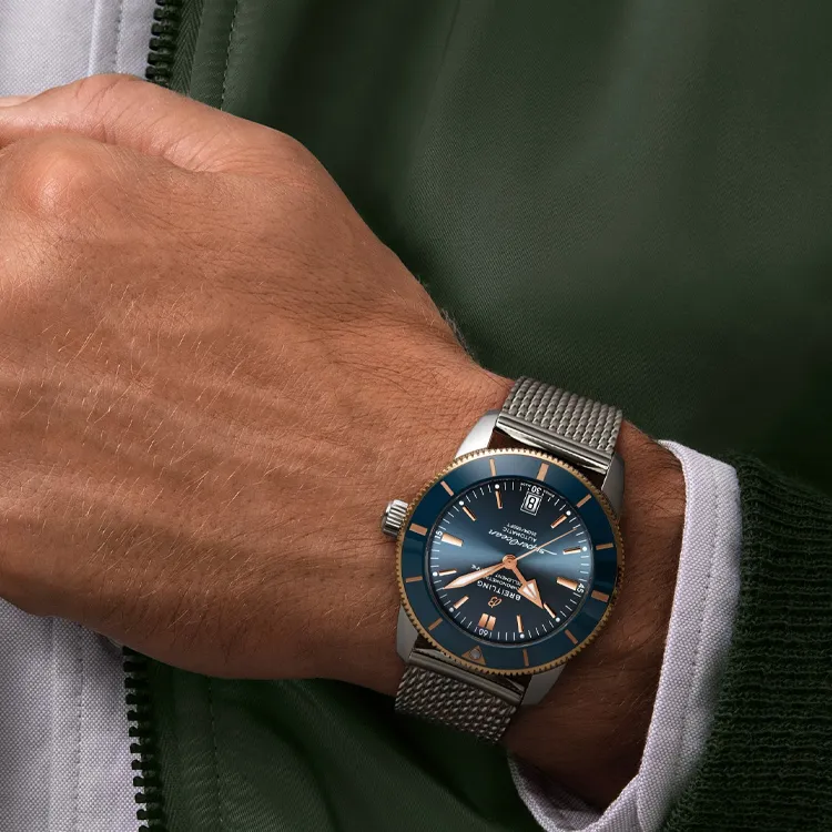 Breitling Men Super Ocean Culture Collection Watch-4