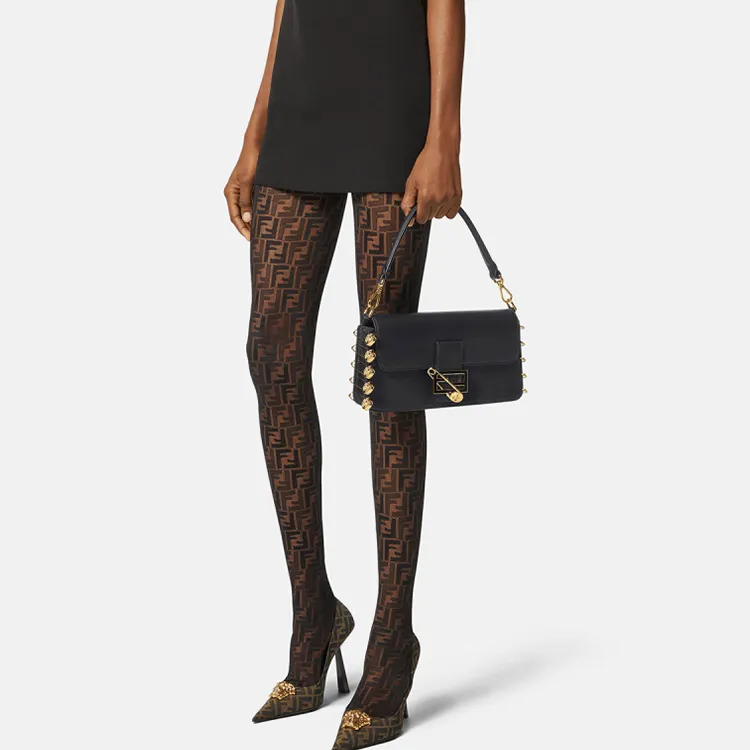 Fendi X VERSACE Baguette Shoulder Bags-3