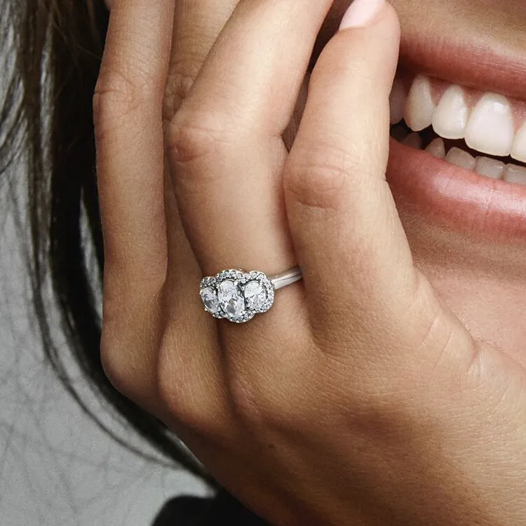 Pandora Rings Women's Silver-3