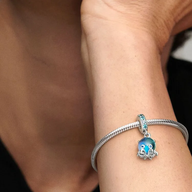 Pandora 925 Sterling Silver Crystal Accessories Unisex-5