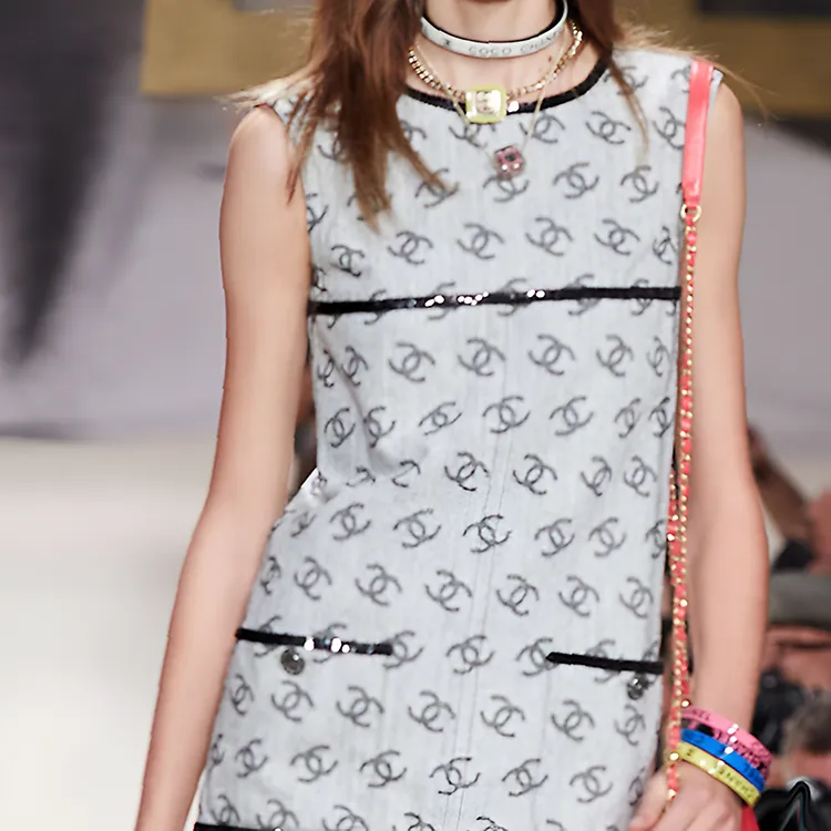 CHANEL Necklace Women's Multicolor-4
