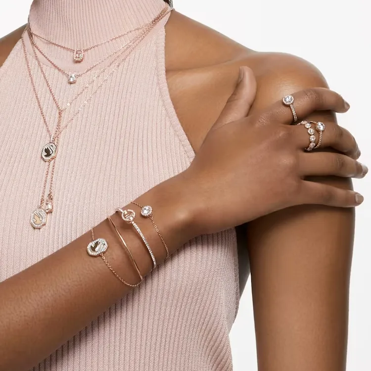 Swarovski Una Angelic Bracelets Women's Rose Gold-2