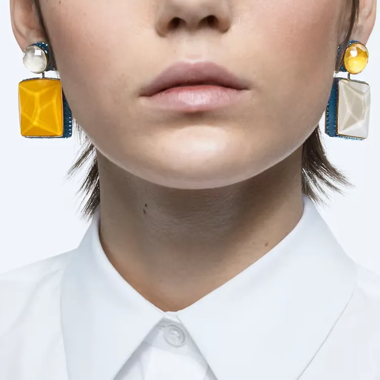 Swarovski Orbita Clip On Earrings Women's-4