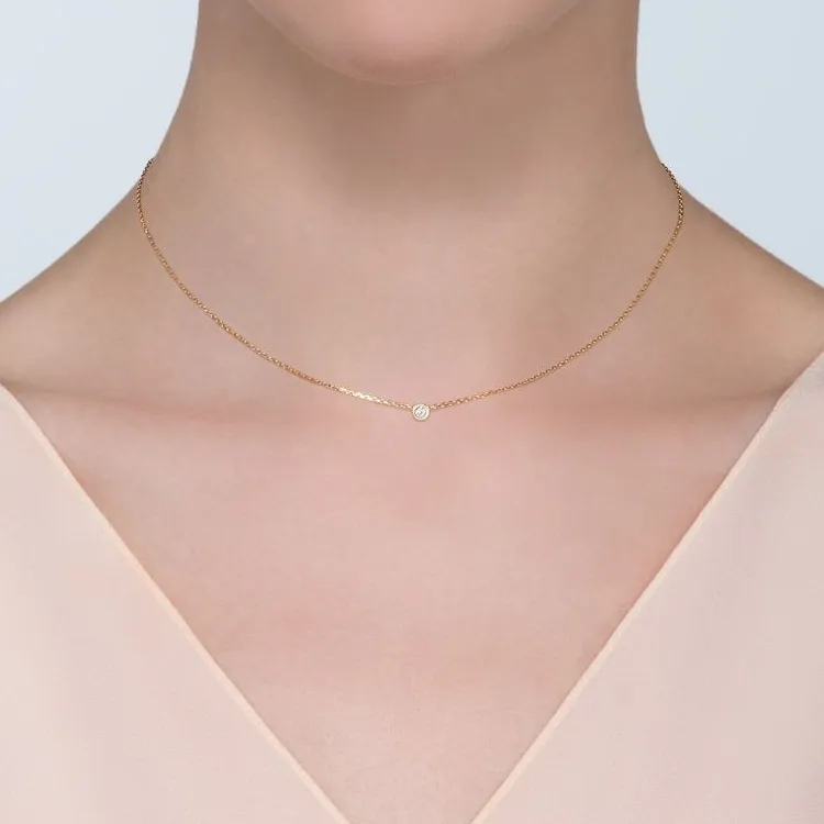 CARTIER D'Amour Collection 18K Gold Necklaces Women's Gold-2