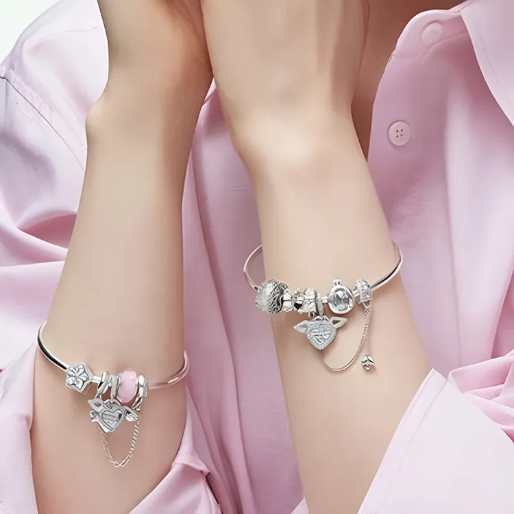 Pandora Bracelets Women's Silver-1