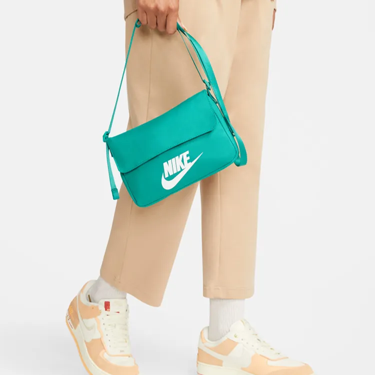 Nike Fabric Crossbody Bag, Shoulder Bag Unisex Poseidon Green-4