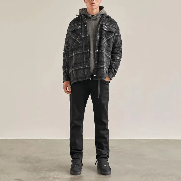 REPRESENT Jackets Men Black-1