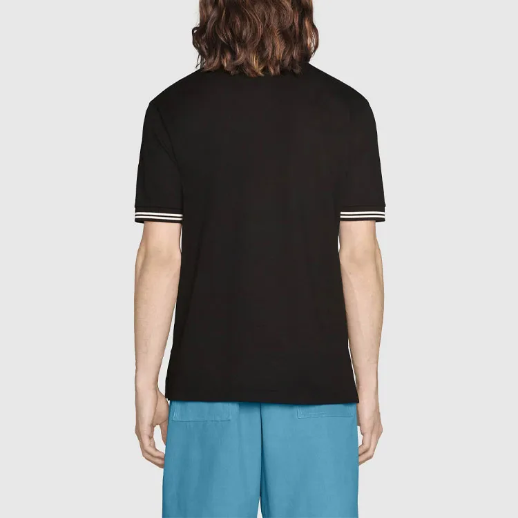GUCCI Polo Shirts Men Black-1