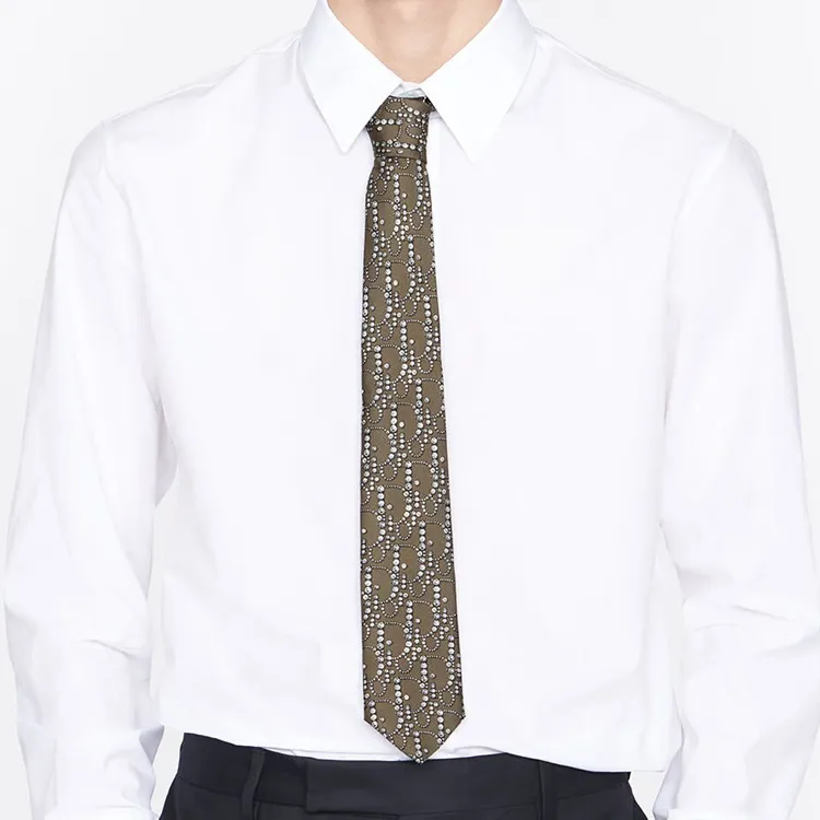 DIOR Ties Men Brown-1