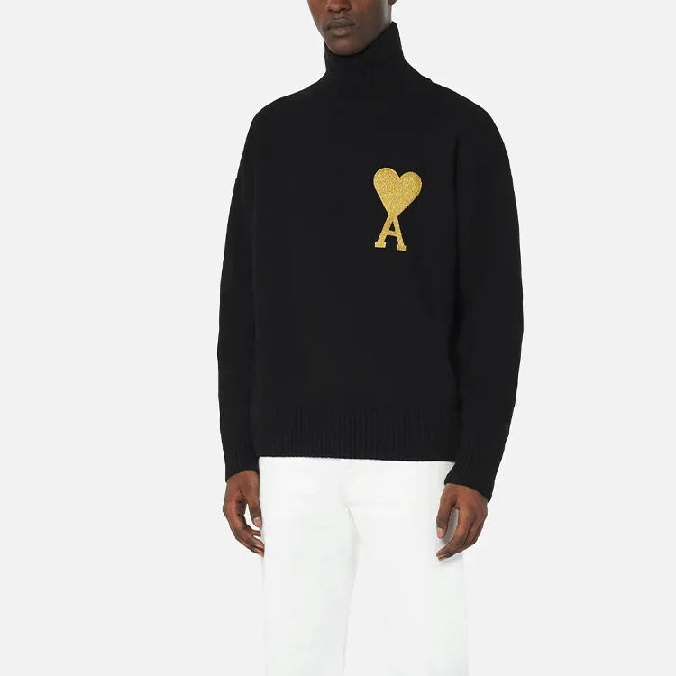 AMIPARIS FW21 Sweater Men's Black-2