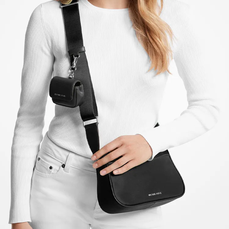MICHAEL KORS Jet Set Nylon Combo Bag, Shoulder Bag, Crossbody Bag Women's Black-4