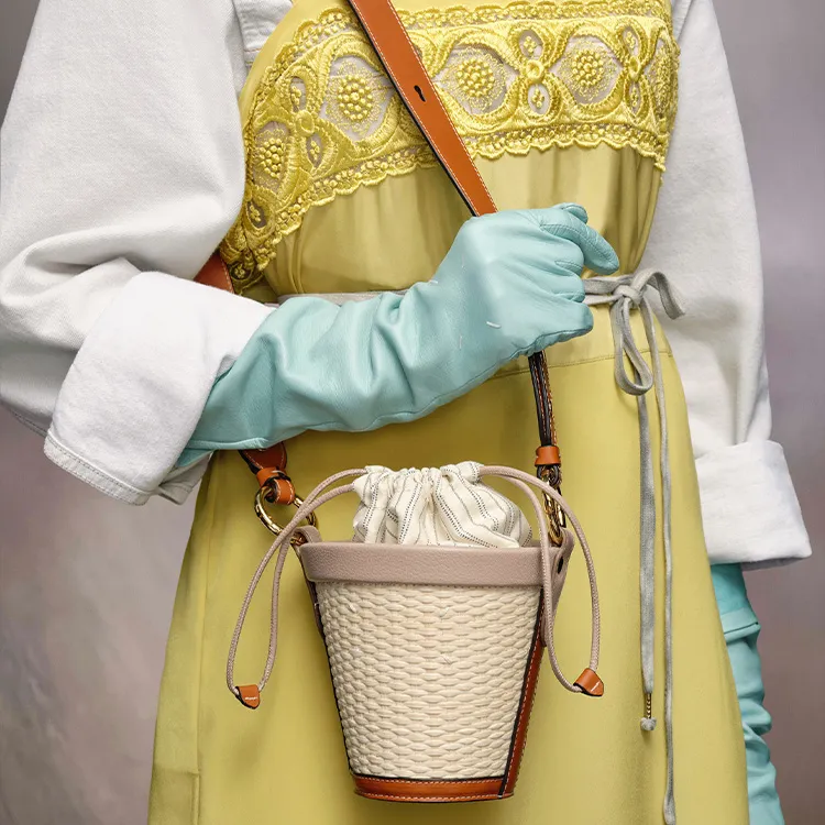 Maison Margiela Layered Detailed Shoulder Bag-3