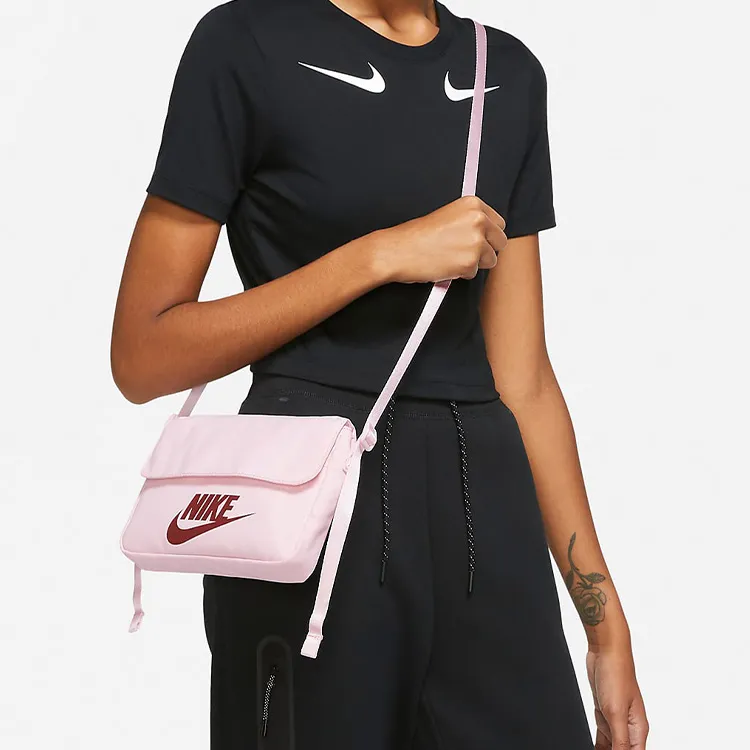 Nike Fabric Shoulder Bag Crossbody Bag Regular Women's Foam Pink-5