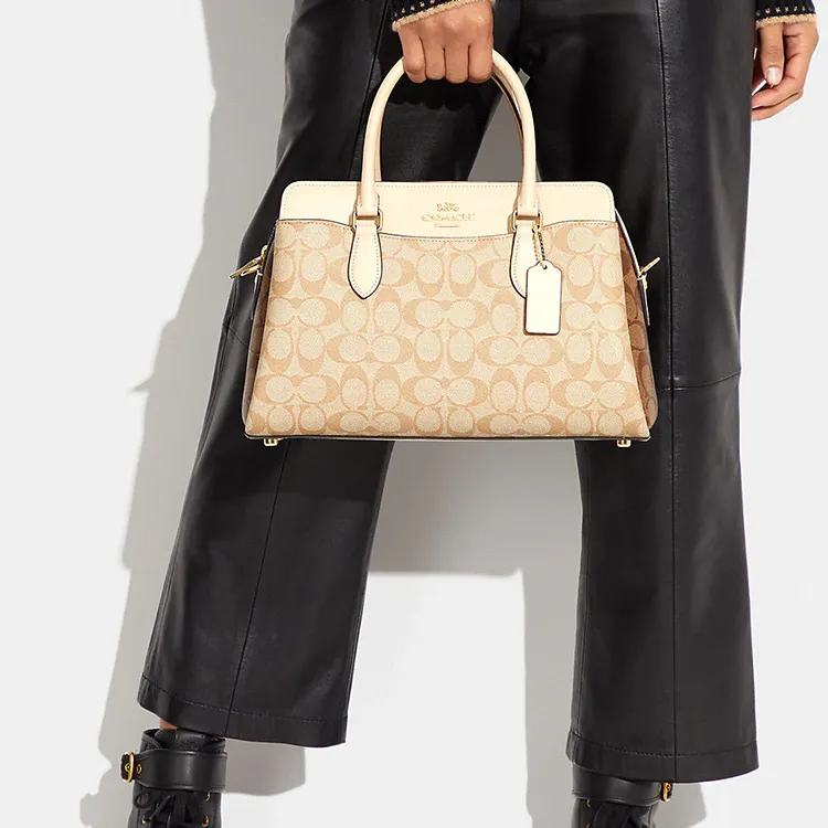 Coach Outlet Sullivan Crossbody in Signature Leather   Beige   One Size-4